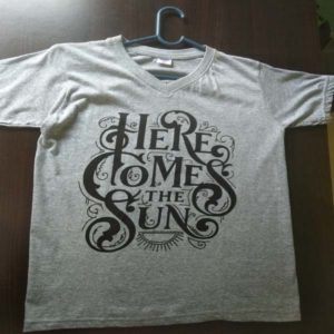 Here comes the sun